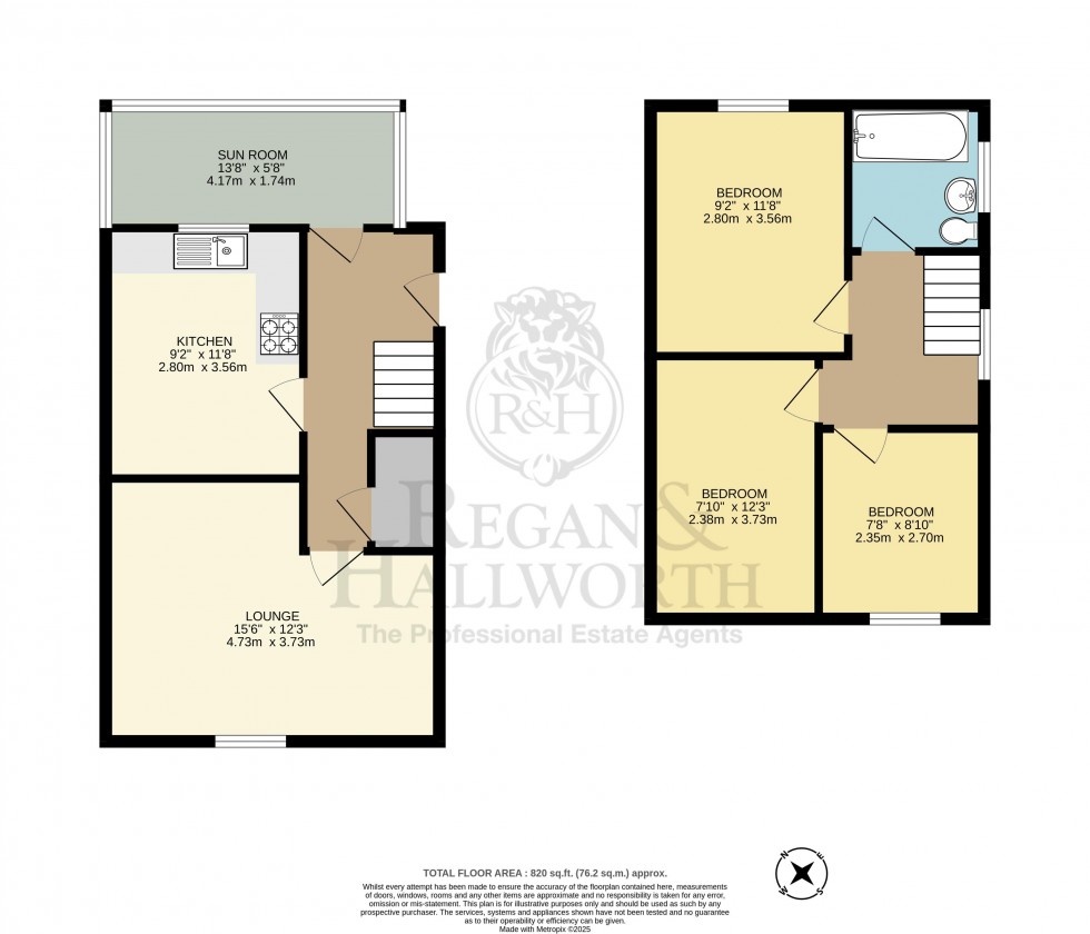 Floorplan for Almond Brook Road, Standish, WN6 0ST