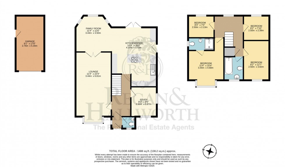 Floorplan for Dingle Walk, Standish Lower Ground, WN6 8ND