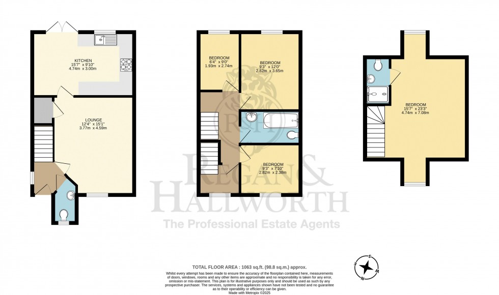 Floorplan for Foxtail Meadow, Standish, WN6 0ZJ