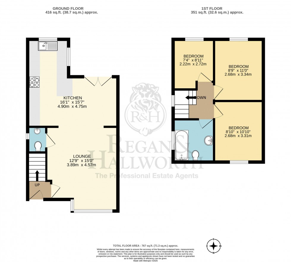 Floorplan for Latham Lane, Orrell, WN5 0JQ