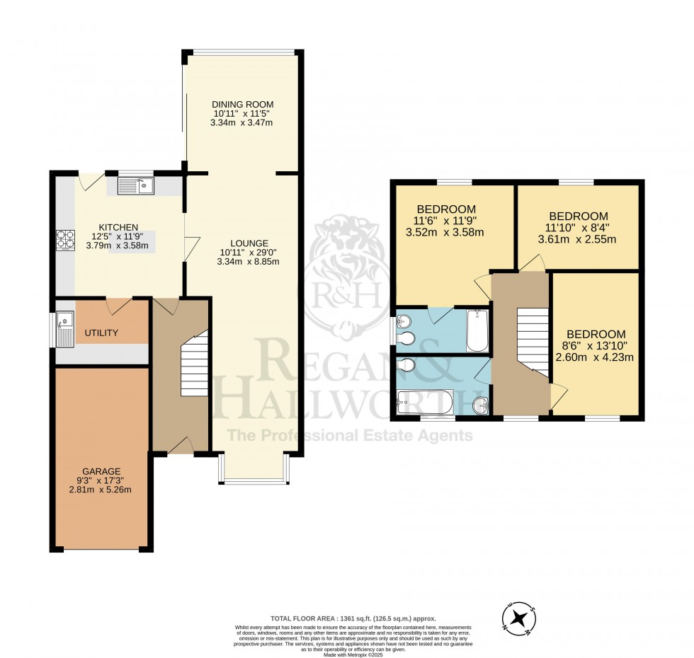 Floorplan for Pemberton Road, Winstanley, WN3 6DA