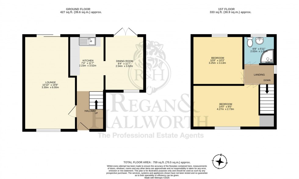 Floorplan for Carlton Close, Ashton-In-Makerfield, WN4 9UX