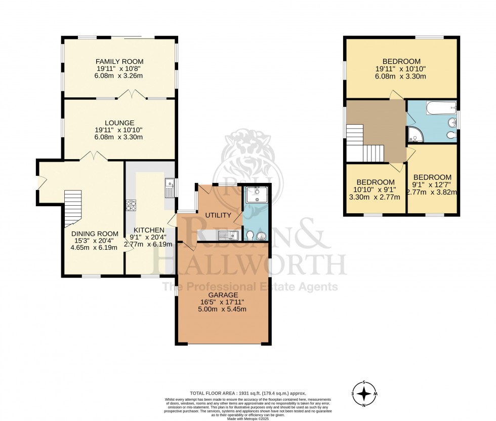 Floorplan for Romney Way, Whitley, WN1 2QQ