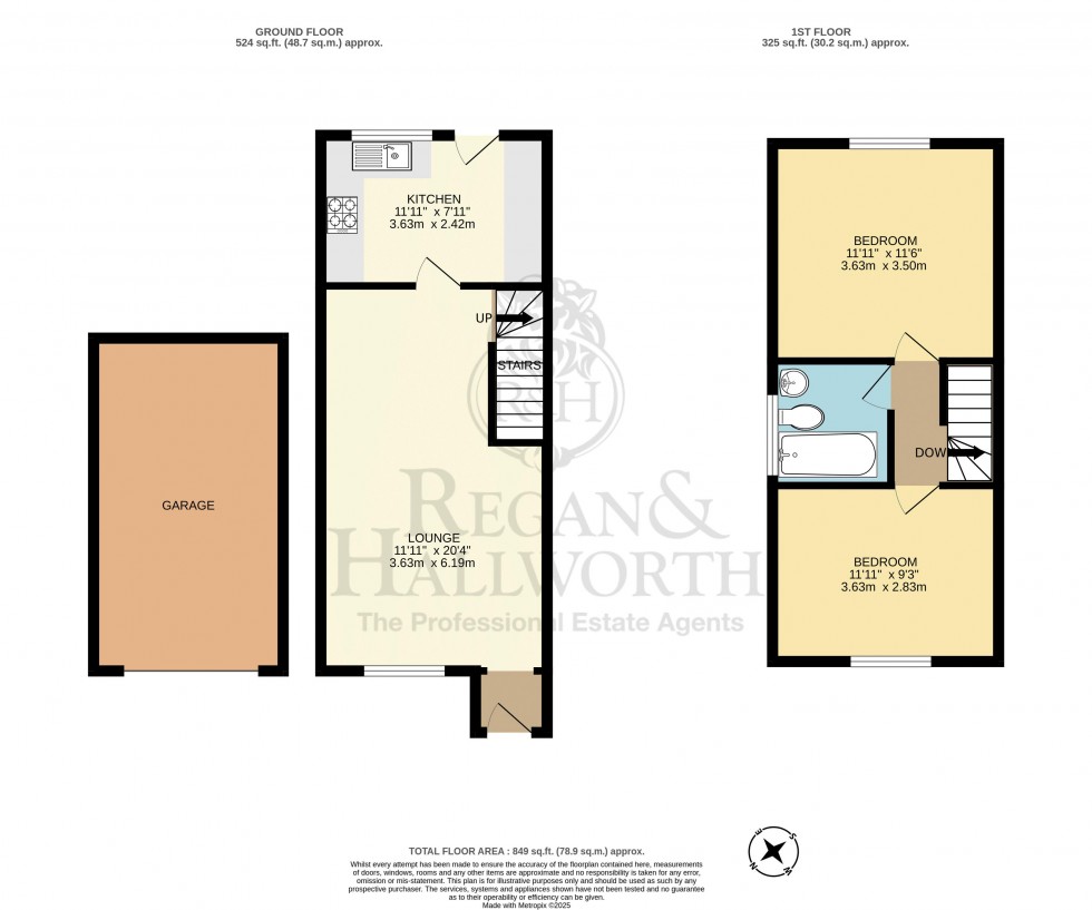 Floorplan for Marchbank, Aspull, WN2 1HP