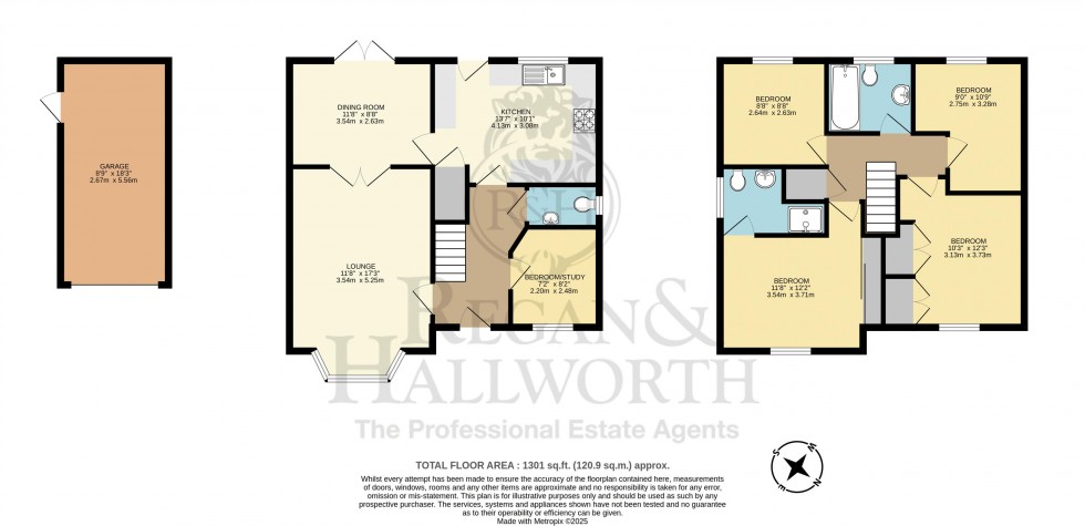 Floorplan for Alverton Court, Spring View, WN3 4JA