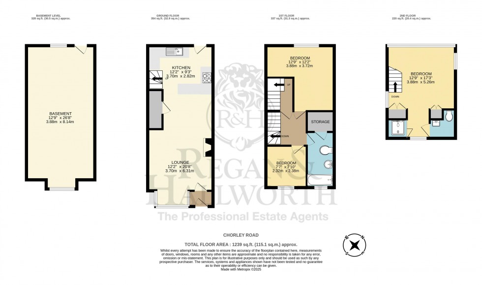 Floorplan for Chorley Road, Bispham, L40 3SL