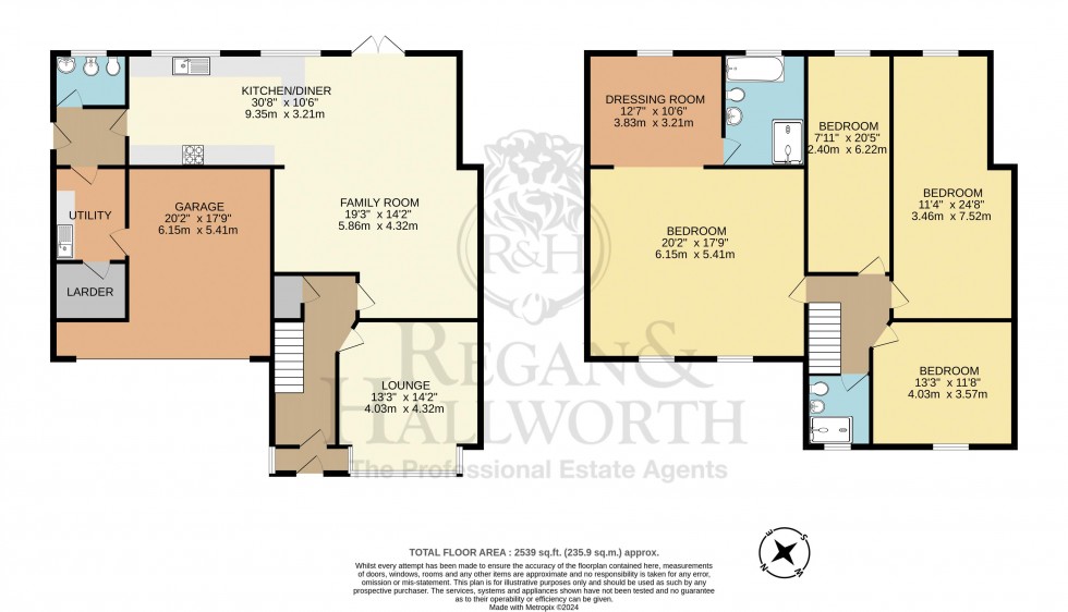 Floorplan for Chorley Road, Standish, WN1 2SS