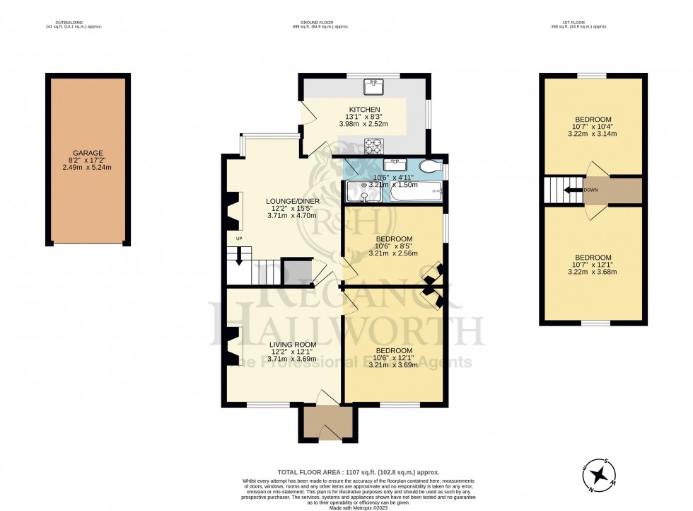 Floorplan for Moor Road, Orrell, WN5 8SJ